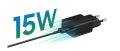 Original Showroom Samsung 15W Adaptive Fast Charger With Cable Type-C to Type-C.