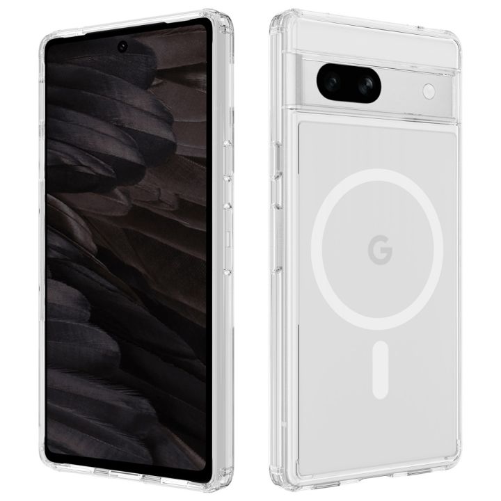 For%20Google%20Pixel%206a%20Mobile%20Cover%20Edge-Reinforced%20Shockproof%20Cushion%20Back%20Clear%20Hybrid%20Transparent%20Hard%20Cover%20Casing%20-%20Image%202