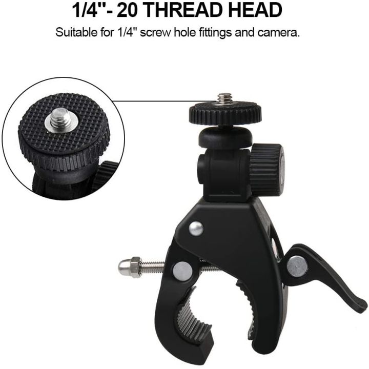 Bike%20Camera%20Mount%20Bicycle%20Motorcycle%20HandleHandle%20Tripod%20Clip%20Adapter%20Action%20Camera%20Part%20For%20Gopro%20Hero%201%202%203%203+%204%20-%20Image%204