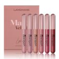 6Pcs/Box Cosmetic Long Lasting Moisturizer Beauty Waterproof Lipstick Lipstick Set Velvet Matte. 