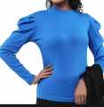 Cotton Full Sleeve Full Body Crop Tops Blouse for Women. 