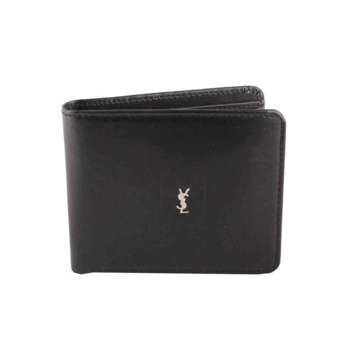 YSL Wallet For Men - Black