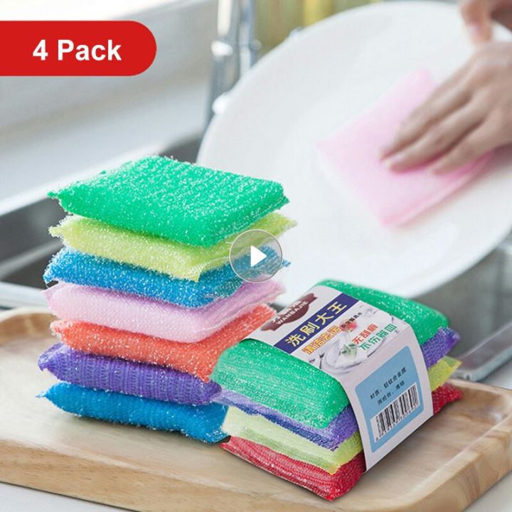 5pcs%20Kitchen%20Dish%20Wash%20Magic%20Sponge%20Double-sided%20Kitchen%20Cleaning%20Nano%20Silicone%20Sponge%20-%20Image%204