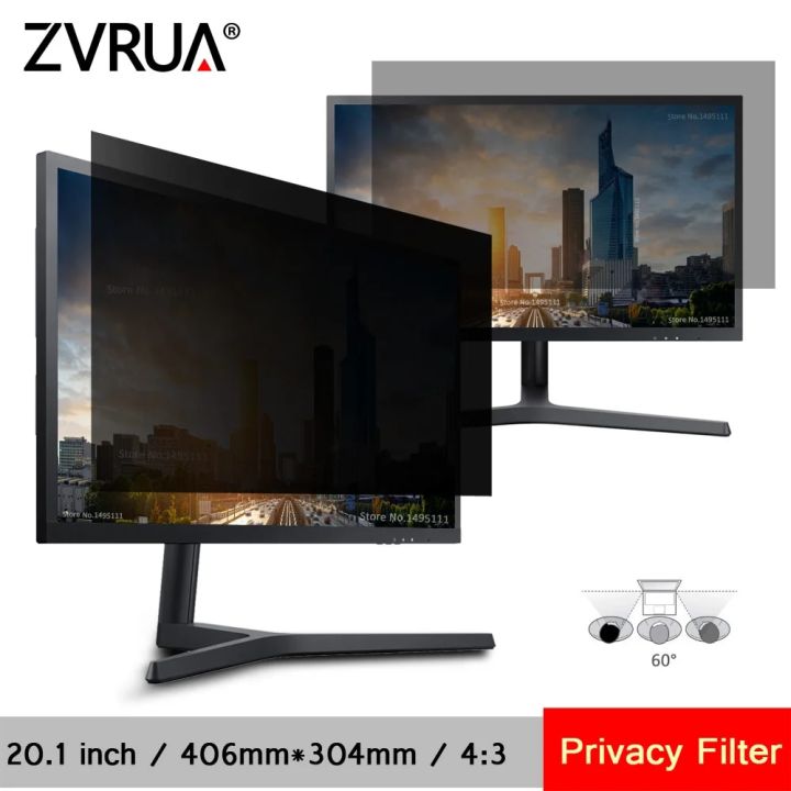 20.1 inch (406mm*304mm ) Privacy Filter Anti-Glare LCD Screen Protective film For 4:3 Standard Computer Notebook PC Monitors