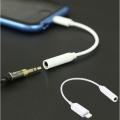 iPhone Cable Adaptor Lightning A Jack 3.5MM Microphone Bluetooth. 