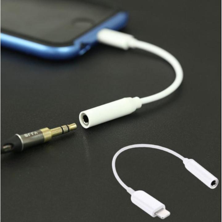 iPhone Cable Adaptor Lightning A Jack 3.5MM Microphone Bluetooth