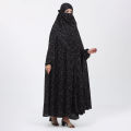 Alex fabric khimar with niqab for muslim womens.