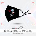 Jujutsu Kaisen Gojo Exclusive Anime Design Edition Mens Fashion Mask - Anime Facemask - Anime Fashion Mask. 