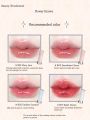 Flower Knows Swan Ballet Solid Lip Glaze Mirror Surface Film Forming Shiny Crystal Transparent Lipstick Not Sticky or Dry Loser Lione. 