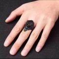 Men'S Finger Ring Lion Skull(Null). 