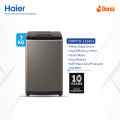 Haier 7KG Top Loading Washing Machine/near zero water pressure/NZP/wide voltage operation (HWM70-1269S5). 
