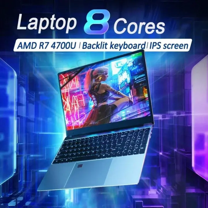2024%20Ultrabook%20Laptop%2015.6%20inch%20AMD%20R7%204700U/R5%204500U%20Backlit%20Keyboard%20Windows%2036GB%20DDR4%202TB%20Fingerprint%20Unlock%20Gaming%20Notebook%20-%20Image%203