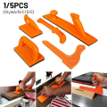 5 PCS Push Handle Woodworking Planer Orange Rubber is Suitable for Router, Joiner and Table Saw Woodworking Tools. 