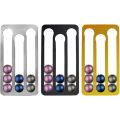 Coffee Pod Holder for Nespresso Vertuo Capsules,Wall-Mounted Storage Rack for Coffee Capsules,Capacity:17.
