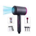 Professional Lonic Hair Dryer 2000W Fast Drying Hot Air Brush Cold Air Wind Hammer Blower Concentrator Nozzle for Home Travel. 