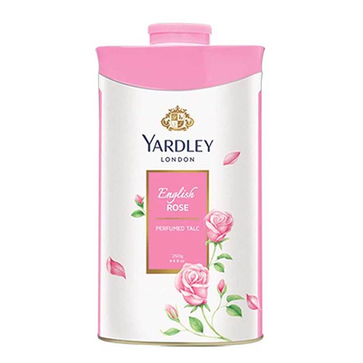 International UK Product YARDLEY English Rose Talcum Powder 250g