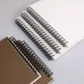 Loose-leaf Paper Book Scrapbook Album Binder Spiral A45/B5 Notebook Binding Clips. 