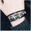 Latest Collection Leather Charm Bracelet For Boys And Men For Daily Party.