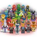 XL03 Minecraft Compatible Lego Bricks 16 Figures 16 Figures Creeper Fear Steve Cross Border Toy. 