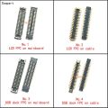 5pcs LCD display FPC Connector USB charging dock Port on mainboard/cable/Flex for Redmi note 7 note 8 8T note7pro note8pro. 