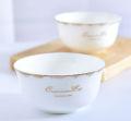 Manufacturers wholesale ceramic Phnom Penh household rice bowl bone china gift tableware parts. 