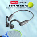 Lenovo ERAZER XF22 Earphone Bluetooth 5.4 Sports Wireless Headphones Bone Conduction Headsets with Mic Neckband headphones.