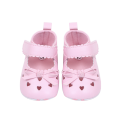 【7Rings Store】(New) baby shoes cute bowknot hollow baby girl shoes comfortable soft sole anti-slip first walkers shoes for newborn toddler infant. 