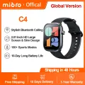 Mibro Watch C4 2Inch HD Display Bluetooth Call 24H Blood Oxygen Heart Rate Monitoring 100 Workout Modes Smartwatch for Men Women. 