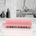 Soft Massager Shower Exfoliating Brush Cleaner Silicone Body Scrubber Bath Brush. 