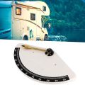Inclinometer Marine Clinometer Level Inclinometer Angle Finder Instrument for Ships Boats Yachts RVs Nautical Clinometer.