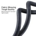 Baseus 6A USB Type C Cable For Realme Huawei P40 Pro 66W Fast Charging Wire USB-C Charger Data Cord For Samsung Oneplus Poco F3.