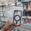 Luxury Ultra Clear For Magsafe Case For iphone 8 Magnetic Wireless Charge Shockproof Soft Bumper Cover.