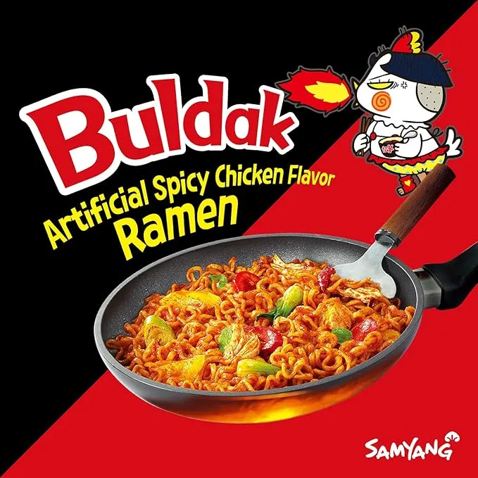 Samyang%20Hot%20Chicken%20Ramen%20Buldak%20Fire%20Noodles,%201%20X%20140%20Grams%20-%20Image%205