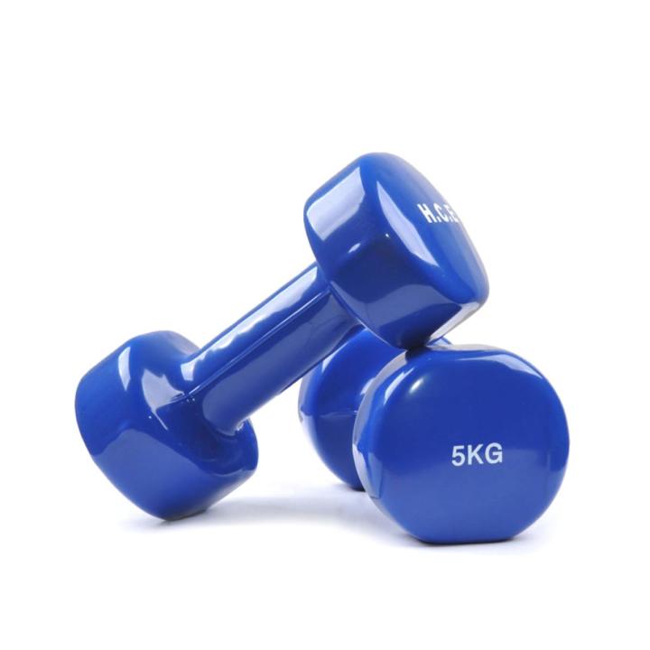 5kg vinyl dumbbell 1 pair Total 10Kg - Citizen Sports