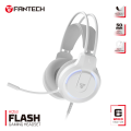 FANTECH HQ53 FLASH LIGHTWEIGHT RED ACCENT LIGHTING GAMING HEADSET. 