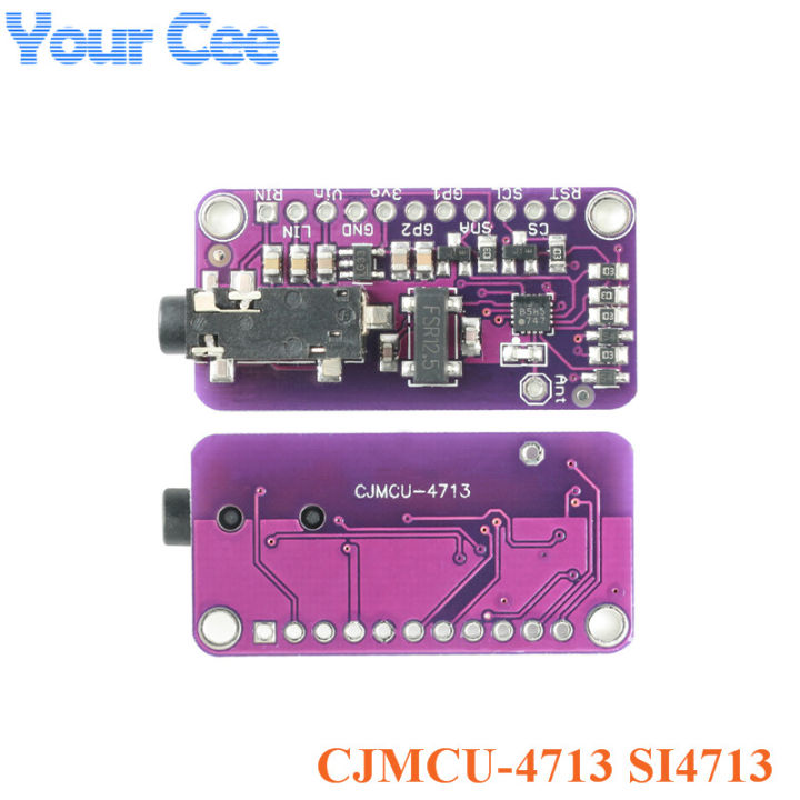 Fm Transmitter Si4713 Stereo Frequency Modulation Cjmcu-4713 Dc 3-5v
