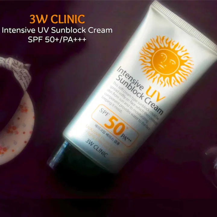 3W%20Clinic%20Intensive%20UV%20Sunscreen%20Cream%20%20SPF50+%20PA+++,UVA/UVB%20Protection%20With%20Highly%20Effective%20Filters%20-%20Image%203