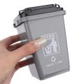 Education Kawaii Decor Toys Mini Garbage Sorting Plastic Desktop Organizer Mini Trash Can Trash Can Model Pen Organizer Mini Waste Bin.