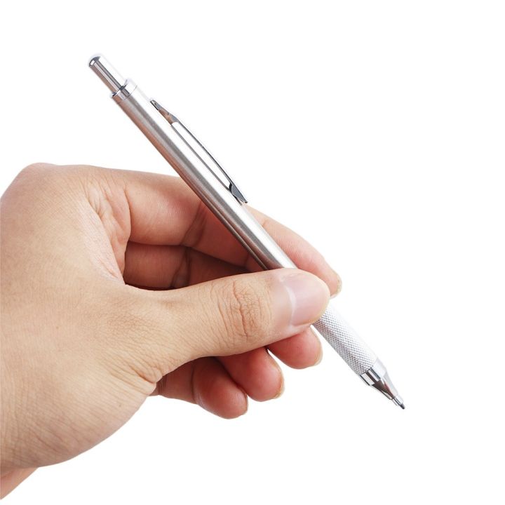 Stainless%20Steel%20Mechanical%20Pencil%200.3/0.5/0.7/0.9/1.3/2.0/3.0mm%20Mechanical%20Automatic%20Pencil%20for%20Students%20Drawing%20Propelling%20Pen%20-%20Image%202