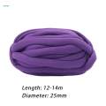 Thick Chunky Yarn Giant Wool Yarn Arm Knit Roving Crochet Bulky Yarn Tube Yarn for Throw Blanket Scarves Tapestry Knitted Blanket Supplies. 