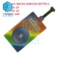 Max 10W 5V 2A Qi Wireless Charging Receiver Coil Universal Type-C Micro USB Port For Huawei P20 Pro P10 Plus Samsung Xiaomi.