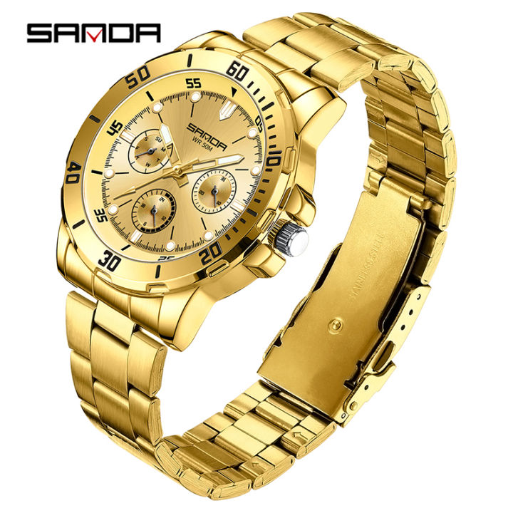 SANDA%20Simple%20Multi%20pointer%20Workplace%20Business%20Personalized%20Quartz%20Watch%20Successful%20Men's%20Watch%20SD3266-4%20-%20Image%209