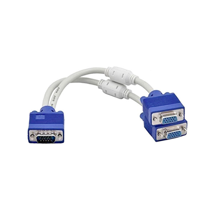 Vga%20Y%20Monitor%20Splitter%20Cable%20-White%20And%20Blue%20-%20Enhanced%20Display%20Setup%20For%20Any%20Season%20-%20Image%202