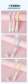 Candy color toothbrush soft hair suitable for children aged  2-12 (Without box) -1pcs. 