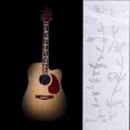 Electric Acoustic Guitar Stickers Inlay Decal Ultra Thin Fretboard Sticker for Guitar Accessories. 