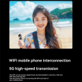 5G WIFI APP Connectable 6- Handheld Thumb 4K 30FPS Anti-Shake Waterproof Sports Action Camera. 