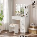 Lavish Dressing Table with 10 LED Light length 42inch, height 4.5ft, depth 16inch. 