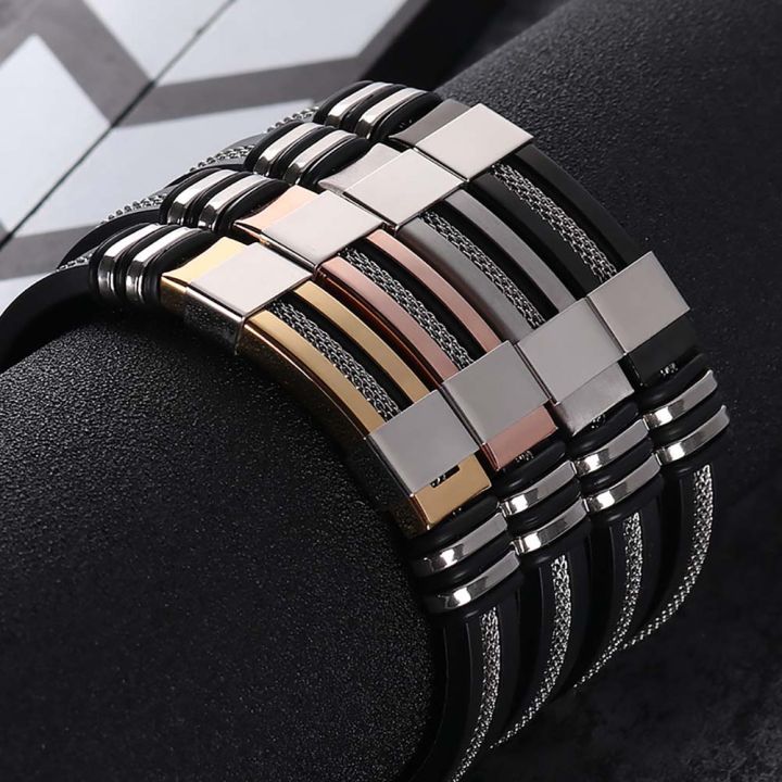 Unique%20Men%20Titanium%20Steel%20Hand%20Chain%20Handmade%20Bracelet%20Bangle%20Club%20Jewelry%20Gift%20-%20Image%203