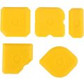 5Pcs Scraper Tool Kit Grouting Set Smoothing Trowel Grout Remover Silicone Joint Joint Filler Smoothing Spatula.
