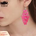 Carat Bohemian Tassel Earrings Exquisite Butterfly Dragonfly Tassel Earrings for Prom Dating Lightweight Dangle Earrings for Women Elegant Lady Jewelry for Parties. 